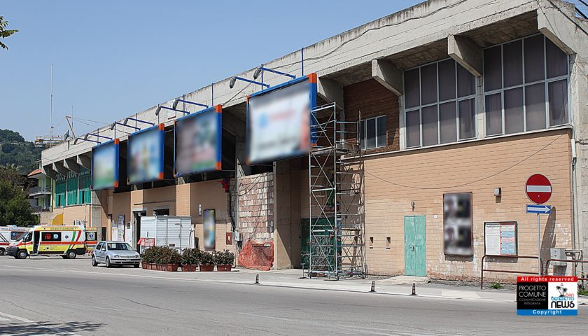 stadio Ballarin, esterno