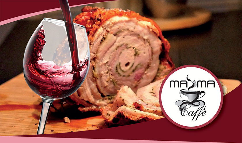 MaMa Caffè porchetta e vino novello