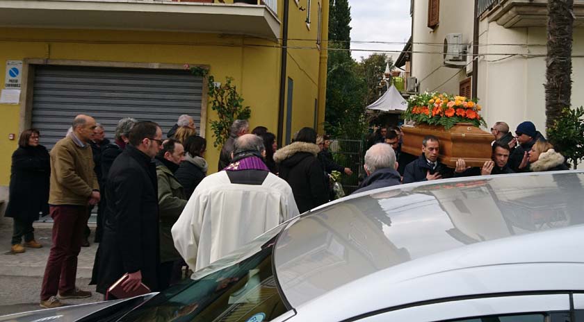 funerale di nazzareno pompei