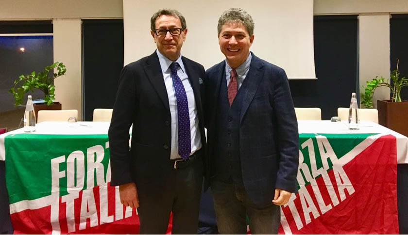 Pasqualino Piunti con Marcello Fiori