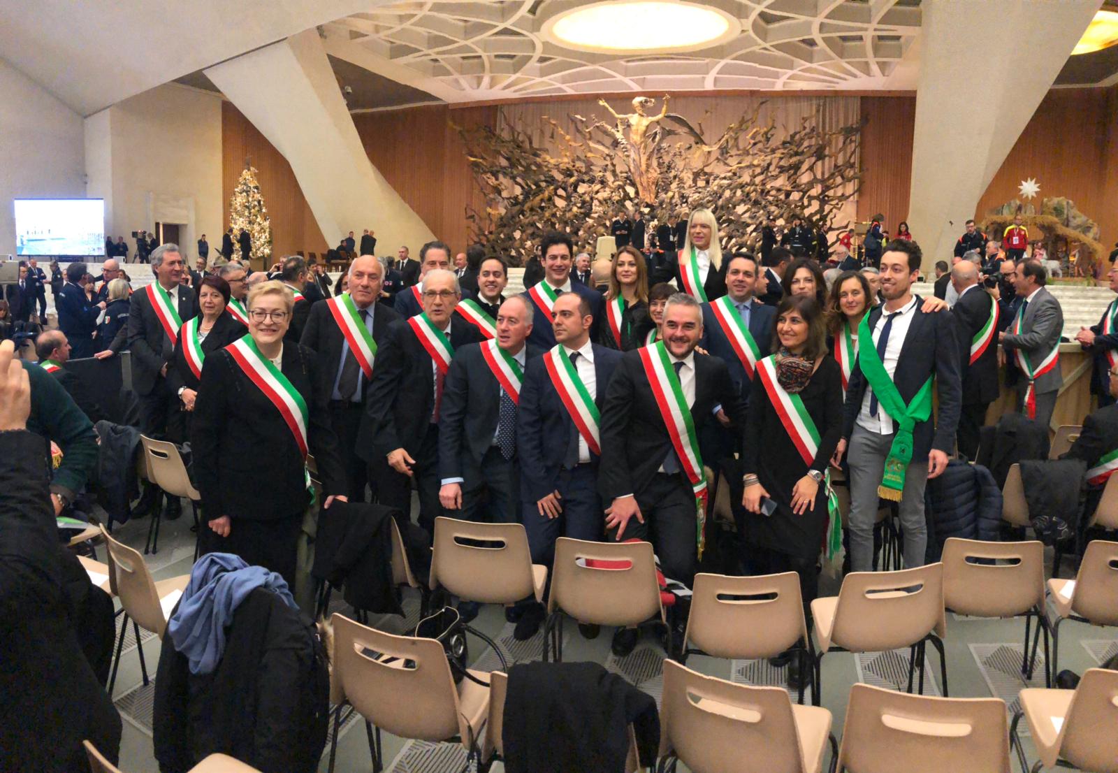 I Sindaci del cratere in visita dal Papa Piceno News 24