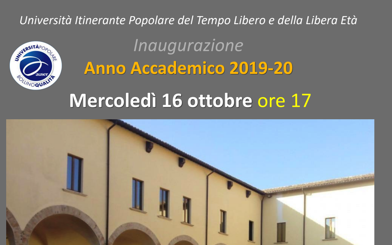 Si inaugura il 13° anno dell'Università della Terza età Piceno News 24