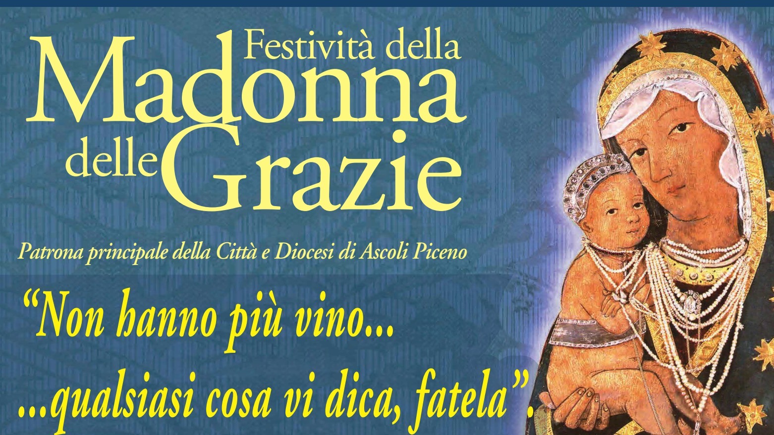 8 Settembre Madonna Delle Grazie Si celebra la Solennità della Madonna delle Grazie | Piceno News 24