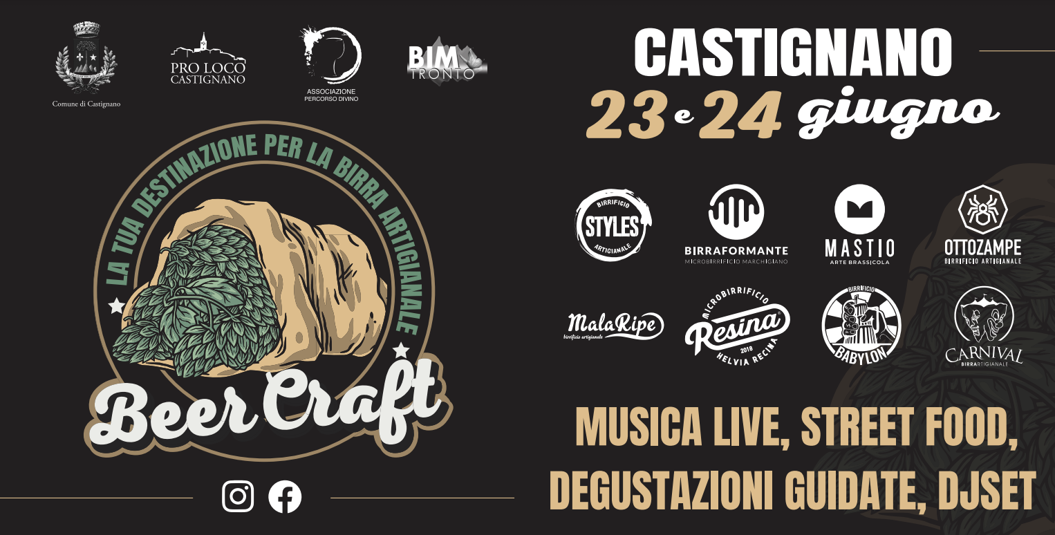 A Castignano arriva il festival "Beer Craft" Piceno News 24