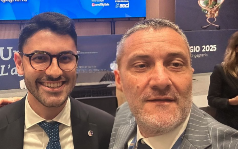 Il Presidente del Consiglio comunale Alessandro Bono a Palermo per l’Assemblea ANCI Giovani