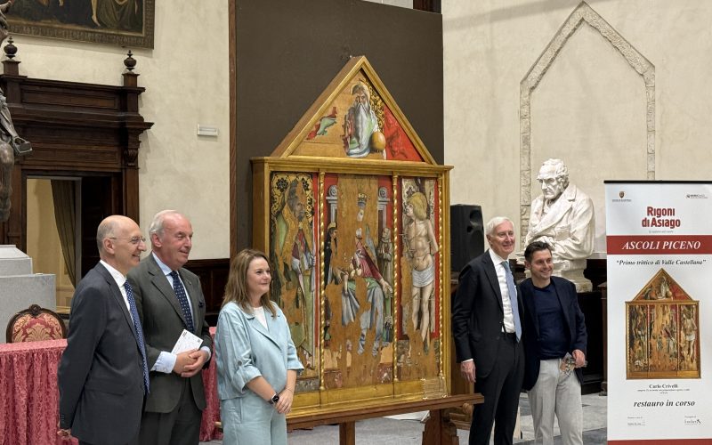 “La Natura nel cuore di…” festeggia 10 anni con la conclusione del restauro del “Primo trittico di Valle Castellana” di Carlo Crivelli alla Pinacoteca Civica