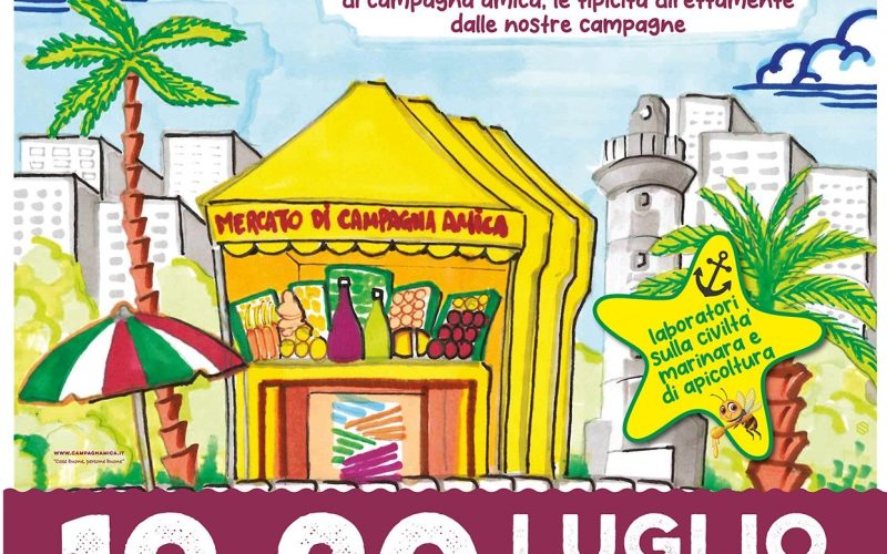 Prelibatezze da tutta Italia, torna “Campagna amica on the beach”