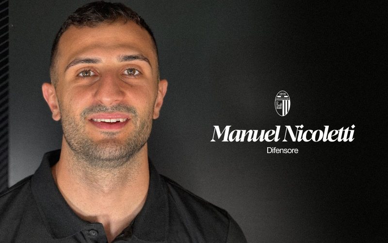 Ascoli, in bianconero arriva Manuel Nicoletti
