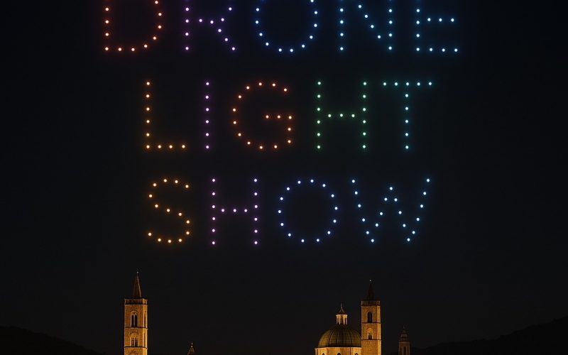 Questa sera il Drone Light Show