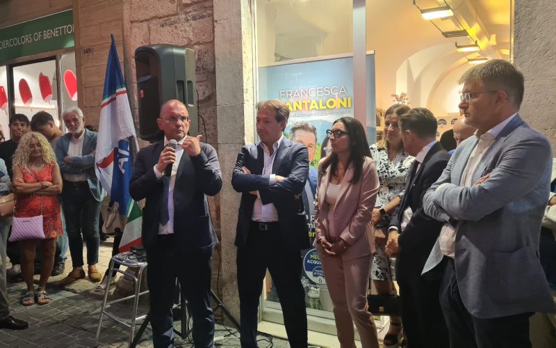 Inaugurata la sede elettorale di Francesca Pantaloni