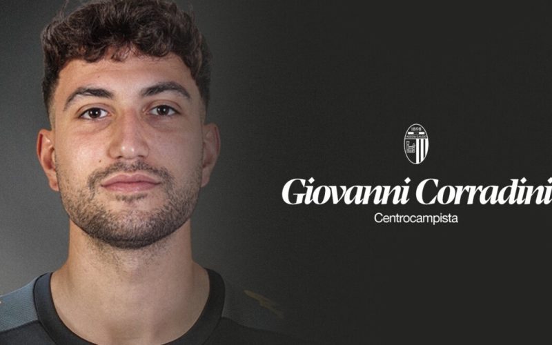 Ascoli, arriva il centrocampista Giovanni Corradini