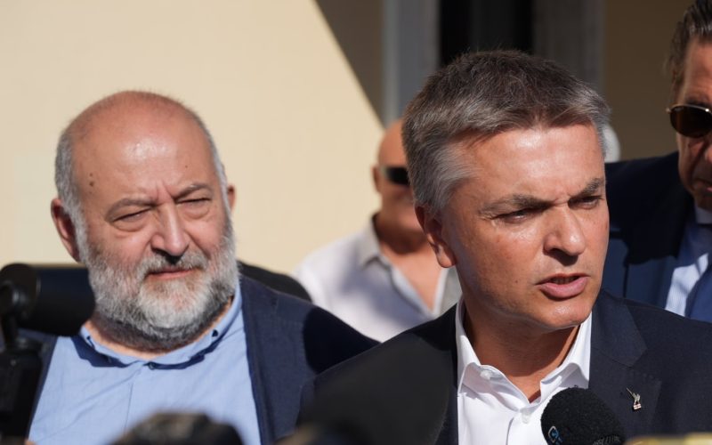 Visita alla Stazione Ferroviaria di San Benedetto del Vice Ministro alle Infrastrutture e ai Trasporti Rixi