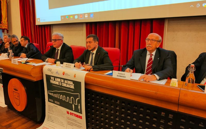 Si  sono celebrati i 70 anni dell’Acquedotto del Pescara