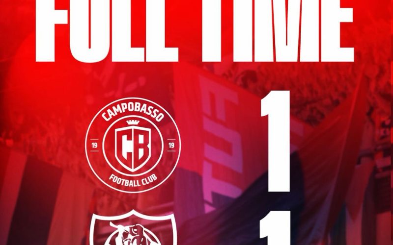 La Samb pareggia contro il Campobasso