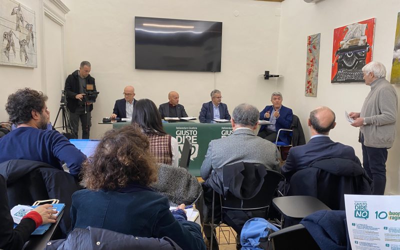 Referendum sulla giustizia, il comitato per il No : “La riforma colpisce al cuore l’equilibrio tra i poteri dello Stato”