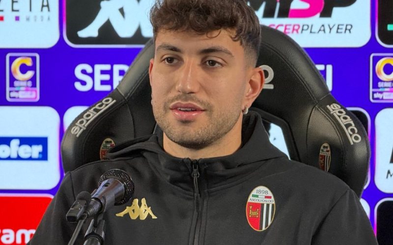 Ascoli, Corradini: “Campobasso squadra solida, faremo di tutto per onorare la memoria di Rozzi”