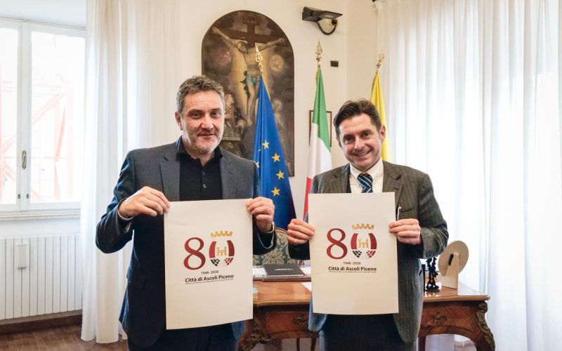 Il Consiglio comunale di Ascoli compie 80 anni, svelato il logo celebrativo