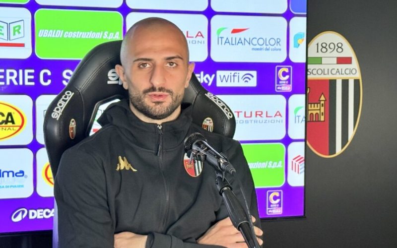 Ascoli, Nicoletti: “Col Carpi vorremmo regalare un’altra gioia ai nostri tifosi”