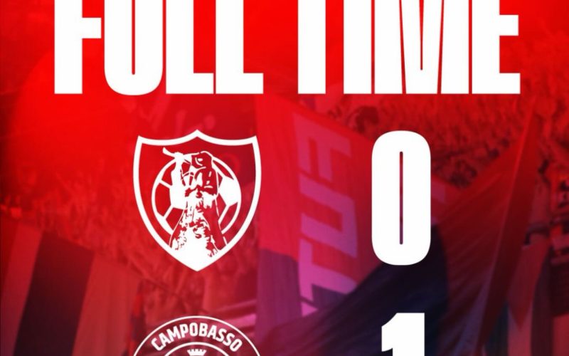 La Samb va ko contro il Campobasso