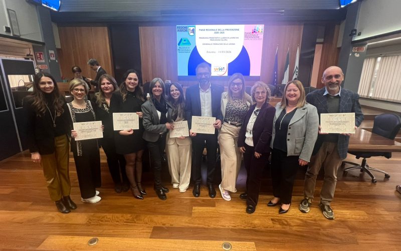 Promozione della salute nei luoghi di lavoro, premiate ad Ancona 13 aziende del Piceno grazie alle azioni promosse dal Dipartimento di prevenzione dell’Ast