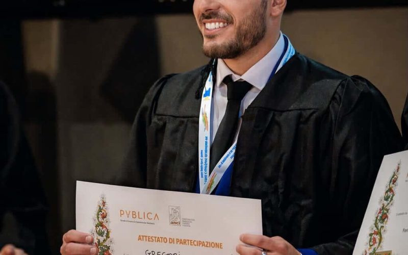 I consiglieri comunali Dominici e Cappelli hanno ricevuto due attestati alle giornate ANCI giovani a Napoli