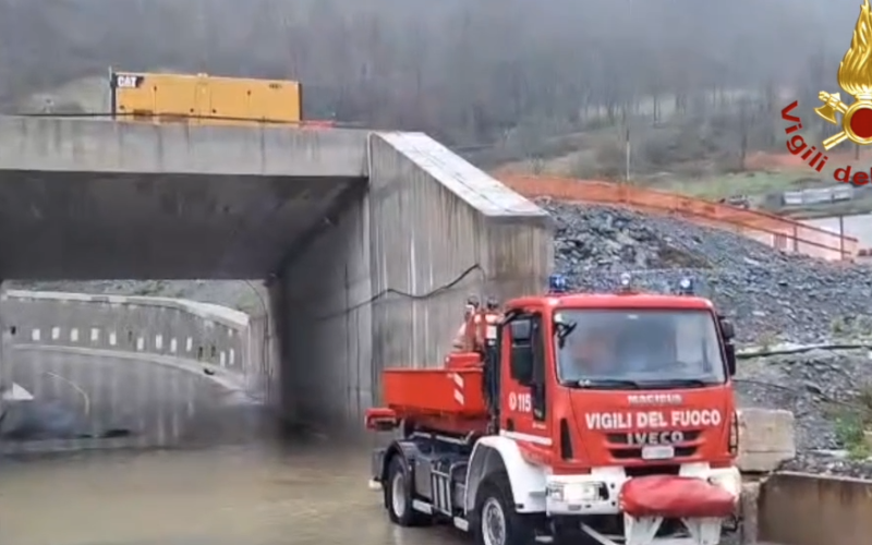 Maltempo, tanti gli interventi effettuati dai Vigili del fuoco