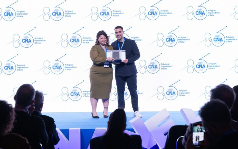 Passaggio generazionale, Mattia Ballatori (Ballatori Costruzioni) premiato al CNA Next di Roma