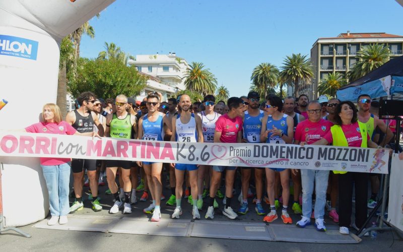 Corri con Martina, record di iscritti e fondi