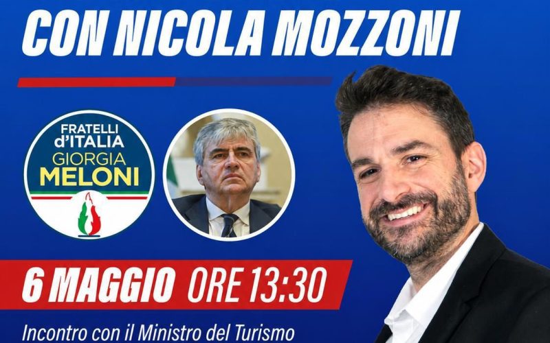 Elezioni, il 6 maggio a San Benedetto convegno del ministro Mazzi  sul turismo