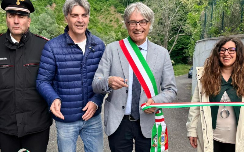 Rotella, inaugurata la nuova strada comunale di Poggio Canoso: un’opera da 1,3 milioni di euro per la sicurezza e il rilancio del territorio