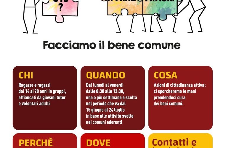 Anche il Comune di Ascoli aderisce al progetto “Ci Sto?Affare Fatica! – Facciamo il bene comune”