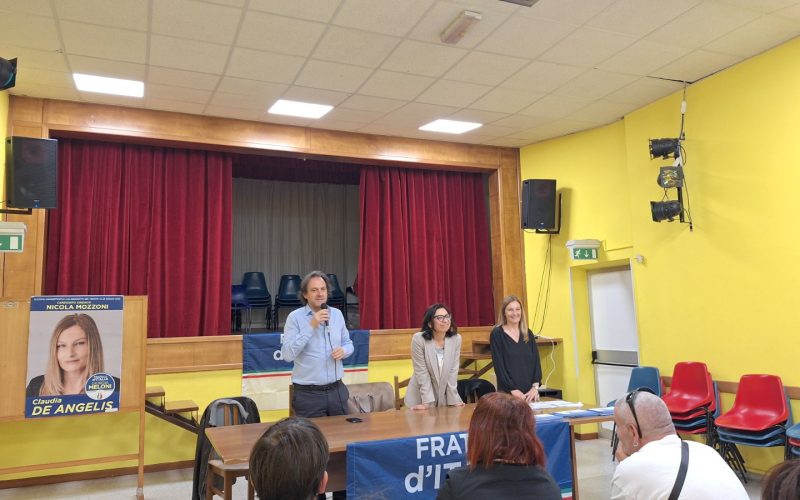 San Benedetto al voto, De Angelis a Fosso dei Galli: “Basta quartieri invisibili, ripartiamo dal sociale”. Presenti Pantaloni e Tassotti per Mozzoni sindaco