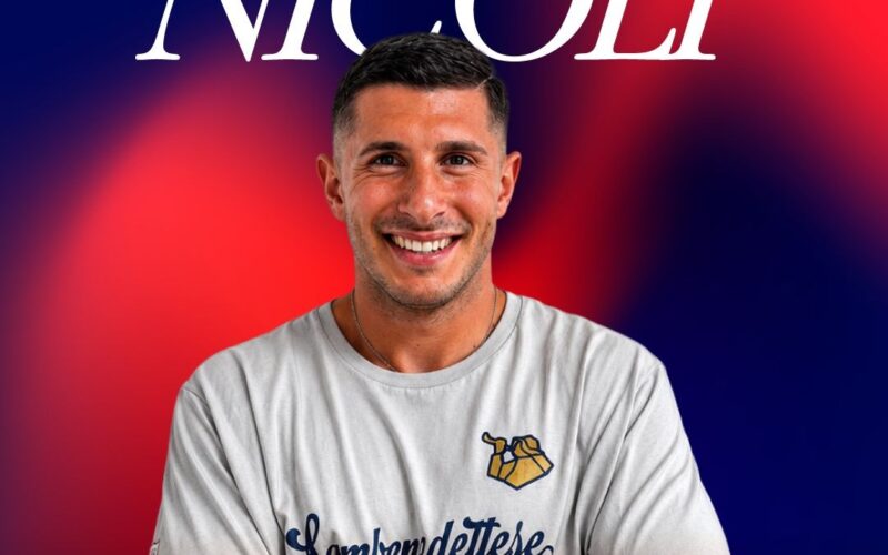 Sambenedettese, il club ufficializza l’arrivo di Simone Nicoli: un rinforzo sulla fascia sinistra per i rossoblù