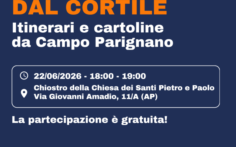 Progetto STAR/E, lunedì la restituzione espositiva dello storytelling su Campo Parignano