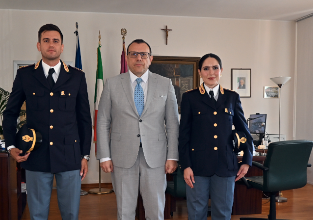 Polizia, due nuovi funzionari assegnati alla Questura di Ascoli