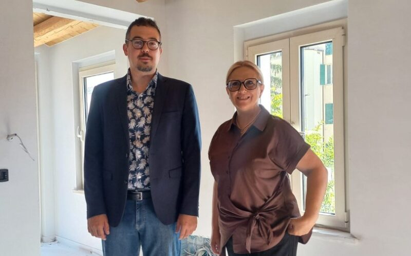 San Benedetto, in via di ultimazione i lavori di restauro di via Saffi: accoglierà due appartamenti per il reinserimento di persone con disabilità e servizi di contrasto alla marginalità