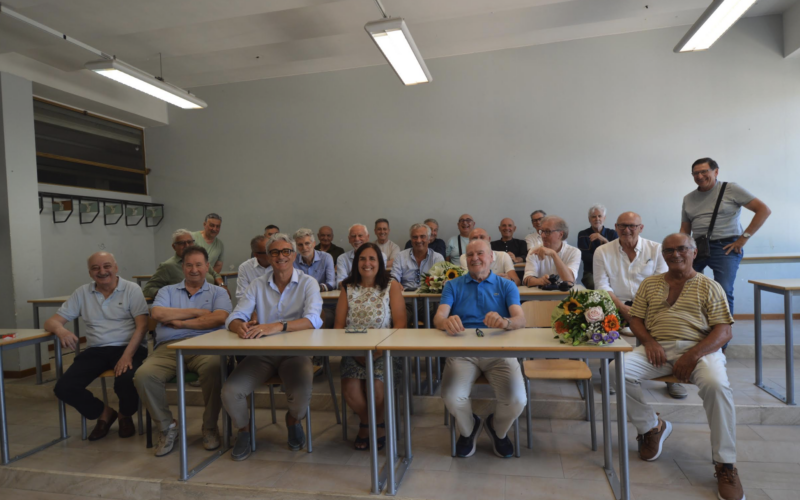 Hanno celebrato 50 anni dal diploma i ragazzi della quinta C Elettrotecnica dell&rsquo;ITIS Enrico Fermi