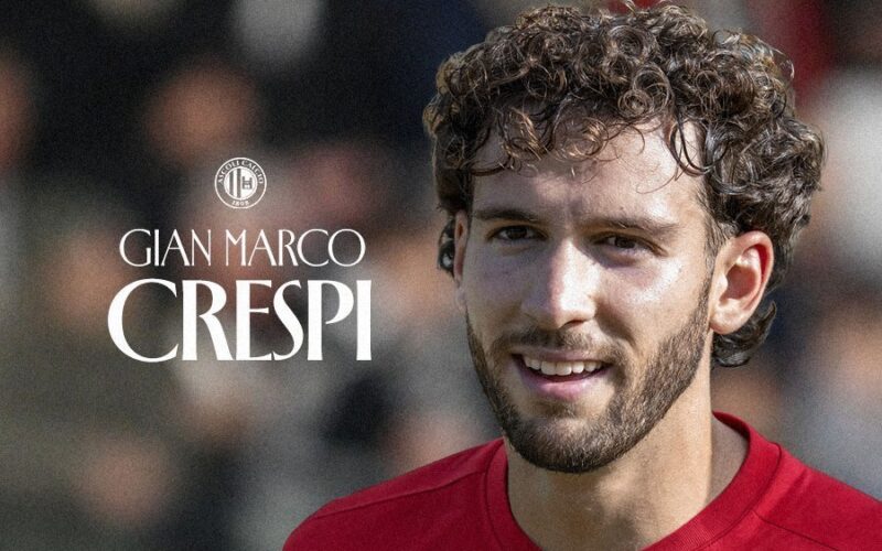 Ascoli, arriva il portiere Gian Marco Crespi