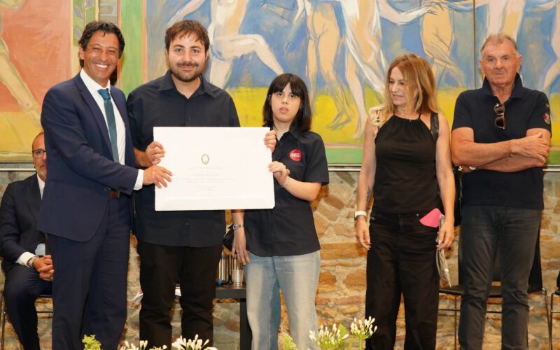 I ragazzi della Locanda Centimetro Zero tra i quaranta premiati dal Consiglio Regionale delle Marche