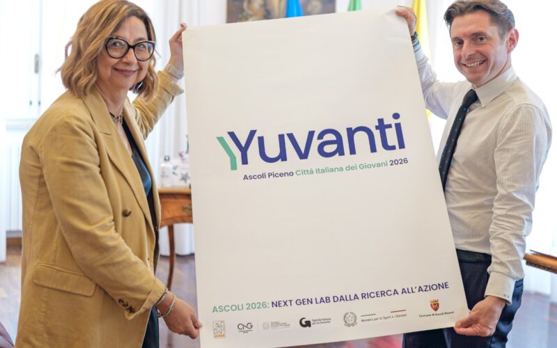 Ascoli Piceno Città Italiana dei Giovani 2026 entra nel vivo: presentato “Yuvanti”, il progetto dedicato alle nuove generazioni del territorio