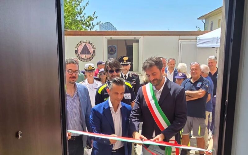 Inaugurata la riqualificata sede del Centro Operativo Comunale di Protezione civile di S. Benedetto