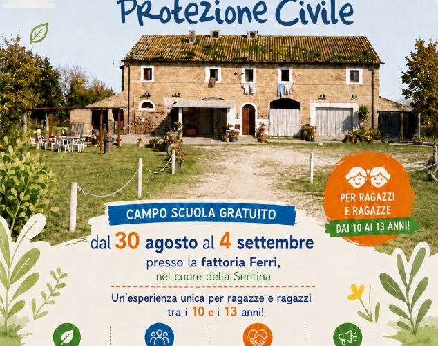 San Benedetto, torna il campo scuola di Protezione civile per ragazzi dai 10 ai 13 anni. Ad accoglierlo sarà la Riserva Naturale Sentina
