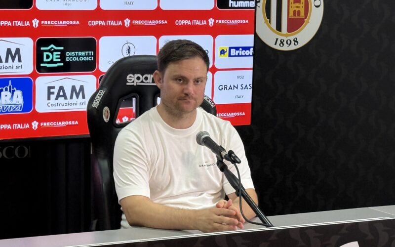 Ascoli, Agostinone: &ldquo;Ottima prova, ora ci prepareremo per il Genoa&rdquo;