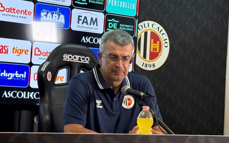 Ascoli, Tomei: &ldquo;Abbiamo combattuto con personalit&agrave;, dispiace per Alagna&rdquo;