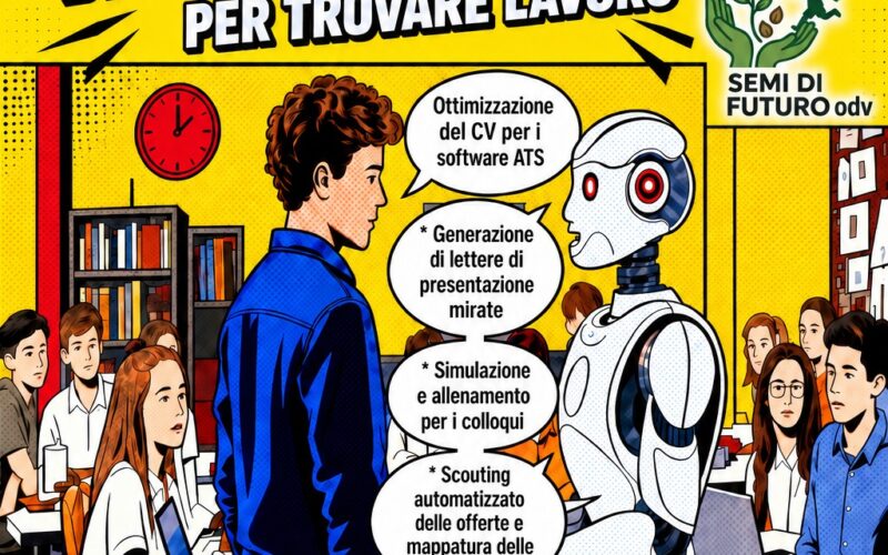 Laboratori pratici di intelligenza artificiale per trovare lavoro: l&rsquo;iniziativa di Semi di Futuro ODV a San Benedetto