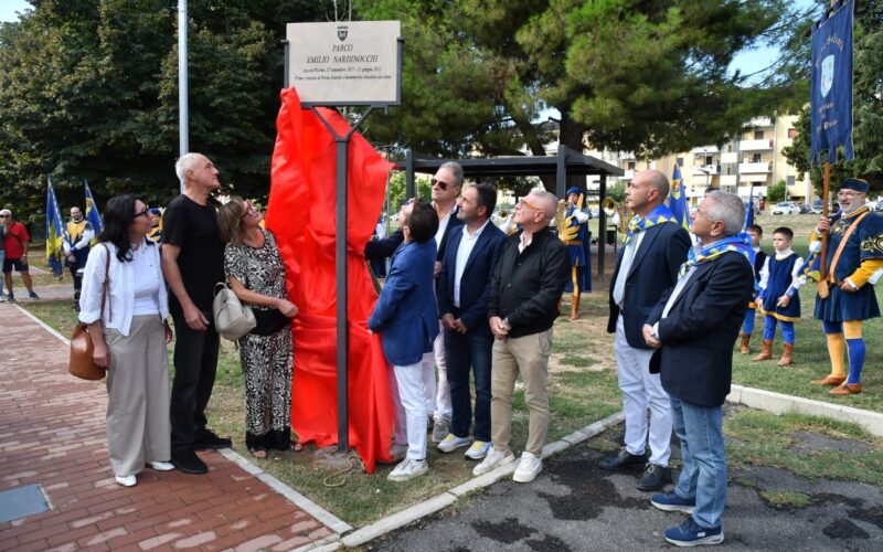 Il parco di Via De Berardinis dedicato ad Emilio Nardinocchi