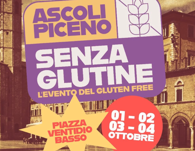 Dall’1 al 4 ottobre Ascoli Piceno ospiterà il “Festival senza glutine”