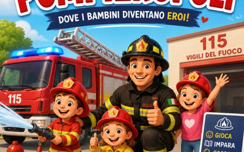 Domenica 6 settembre Piazza Immacolata si trasformer&agrave; in una vera e propria &ldquo;citt&agrave; dei pompieri&rdquo; con &ldquo;Pompieropoli&rdquo;