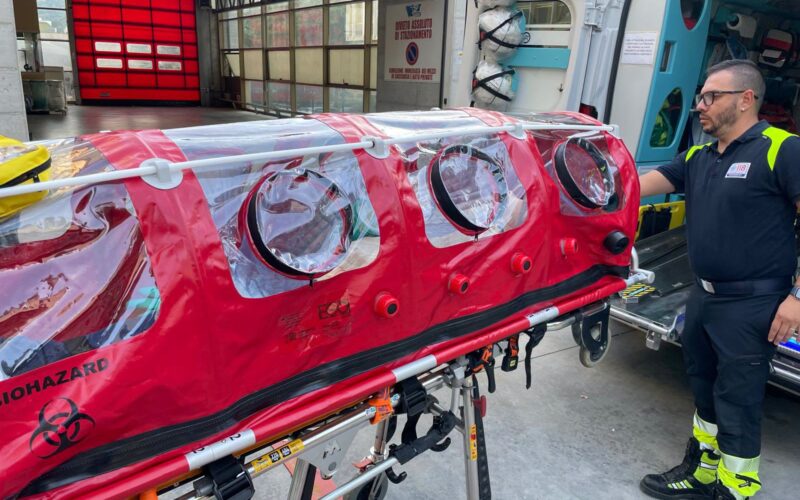 Simulazione di un’emergenza biologica all’ospedale di comunità e al “Mazzoni”