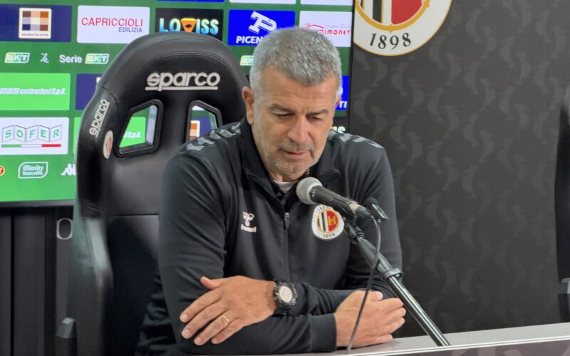 Ascoli, Tomei: “Questa è una squadra sempre più matura”